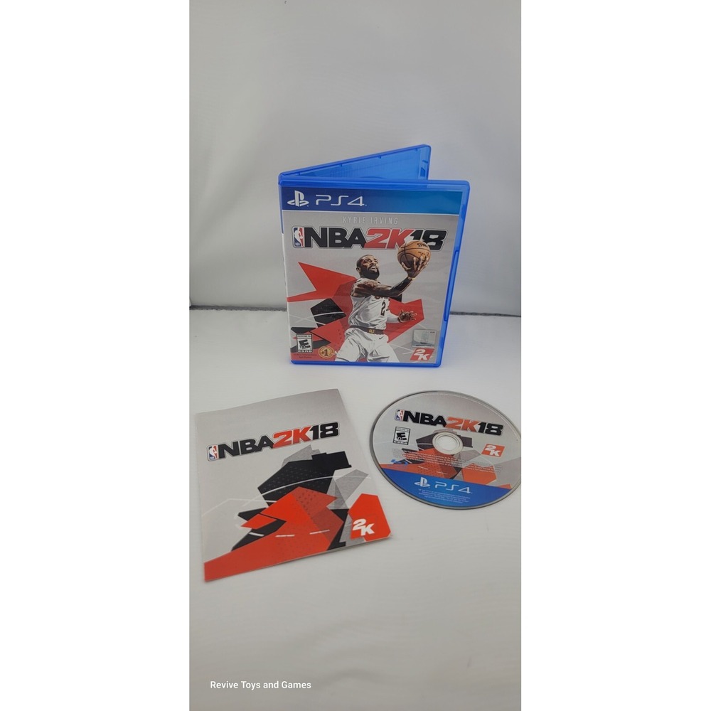 NBA 2K18 (Sony PlayStation 4, PS4, 2017) CIB Complete Tested and Working Great
